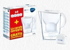 BRITA Waterfilterbundel Marella Cool White + 4 MAXTRA+ Filterpatronen -Drinken Goedkope Winkel 1200x867
