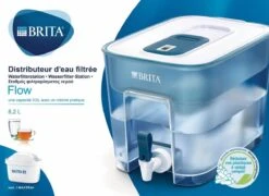 BRITA - Waterfilterkan Flow Cool - Blauw - 8,2L -Drinken Goedkope Winkel 1200x876