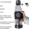 Waterfles Met Edelstenen - Bloem Des Levens - Je Eigen Energetisch Water- BPA Free -