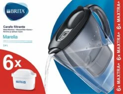 BRITA - Waterfilterkan Marella Cool - Grafiet - 2,4L + 6 MAXTRA+ Waterfilterpatronen 20 BRITA - Waterfilterkan Marella Cool - Grafiet - 2,4L + 6 MAXTRA+ Waterfilterpatronen -Drinken Goedkope Winkel 1200x919 1