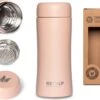 Retulp - Tumbler Thermosbeker – Champagne Pink – 300 Ml - Thermosfles - Roze
