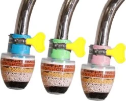 Waterfilter Voor Op De Kraan - 2 Stuks - Zuiver Water - Waterontkalker - Waterzuivering - Kraanfilter - Waterontharder - Blauw -Drinken Goedkope Winkel 1200x962