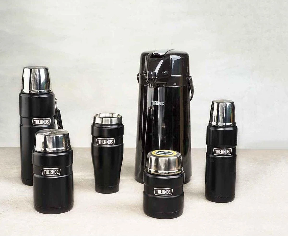 Thermos Pomp Thermoskan - 1.9 L - Zwart 4 Thermos Pomp Thermoskan - 1.9 L - Zwart - Afbeelding 4