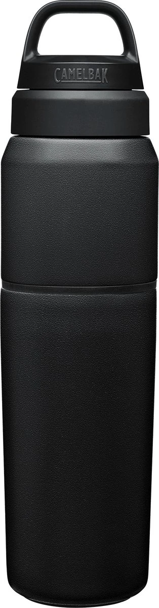 CamelBak Multibev Vacuum SS - Waterfles Met Afneembare Koffie / Theebeker - 650 Ml + 500 Ml - Zwart / Zwart (Black/Black) 12 CamelBak Multibev Vacuum SS - Waterfles Met Afneembare Koffie / Theebeker - 650 Ml + 500 Ml - Zwart / Zwart (Black/Black) - Afbeelding 12