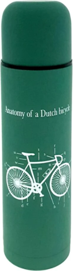 Retulp Dutchie - Thermosfles - 500ML - Green Bicycle - Thermosbeker Groen -Drinken Goedkope Winkel 326x1200 5