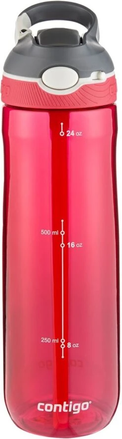 Contigo Ashland Drinkfles - Red Grey - 720ml -Drinken Goedkope Winkel 335x1200 1