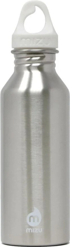 Mizu Drinkfles M5 Stainless Duurzame RVS Waterfles 500 Ml - Zilver RVS