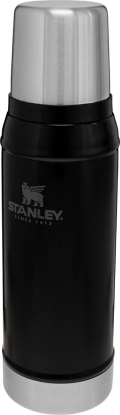Stanley The Legendary Classic Bottle 0,75L - Thermosfles - Matte Black -Drinken Goedkope Winkel 348x1200