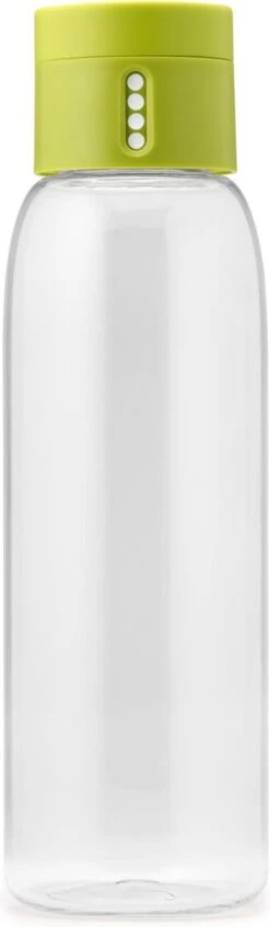 Waterfles Dot - 600 Ml, Groen - Joseph Joseph