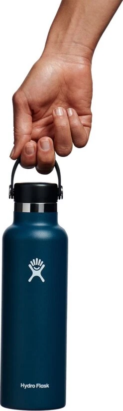 Hydro Flask Standard Mouth Flex Cap Drinkfles (621 Ml) - Indigo -Drinken Goedkope Winkel 360x1200 4