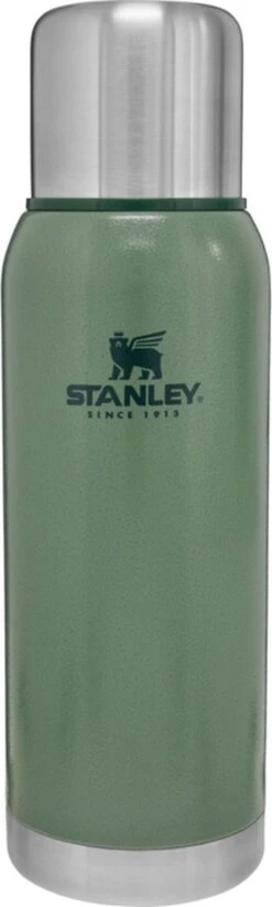 Stanley The Stainless Steel Vacuum Bottle 1,0L - Thermosfles - Hammertone Green -Drinken Goedkope Winkel 361x1200 1