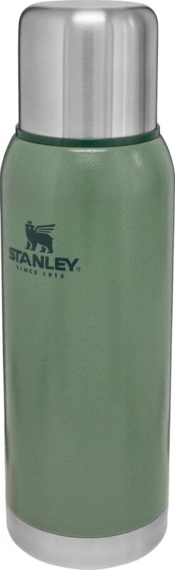 Stanley The Stainless Steel Vacuum Bottle 1,0L - Thermosfles - Hammertone Green -Drinken Goedkope Winkel 369x1200