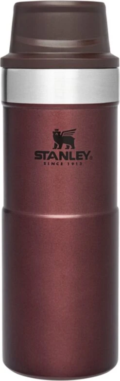 Stanley Trigger-Action Travel Mug 0.35L - Thermosfles - Matt Black -Drinken Goedkope Winkel 378x1200 2