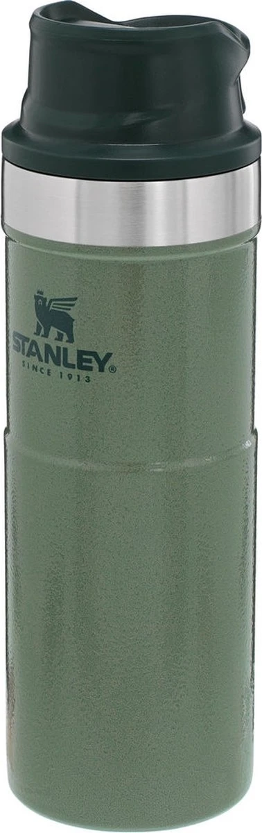 Stanley Trigger-Action Travel Mug 0.47L - Thermosfles - Hammertone Green 2 Stanley Trigger-Action Travel Mug 0.47L - Thermosfles - Hammertone Green - Afbeelding 2