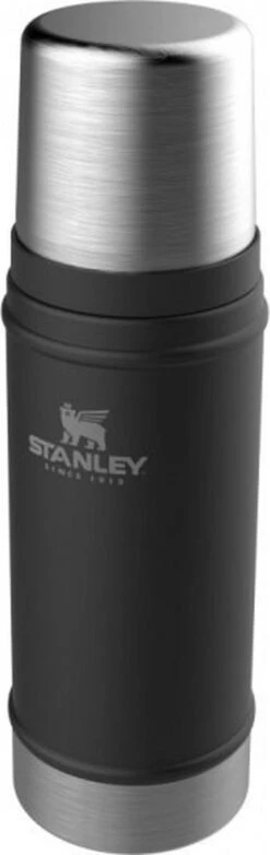 Stanley The Legendary Classic Bottle 0,47L - Thermosfles - Matte Black -Drinken Goedkope Winkel 379x1200
