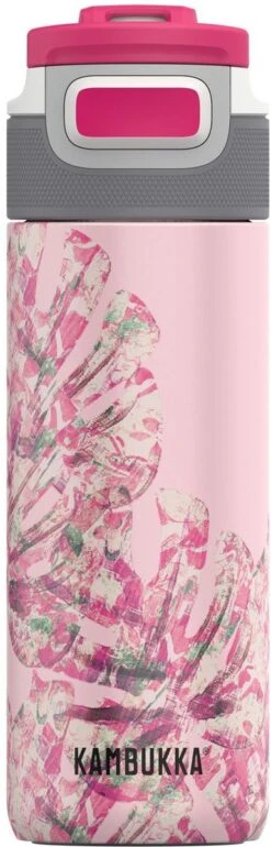 Kambukka Elton Geïsoleerde Drinkfles 500ml - Monstera Leaves Met 3-in-1 Lid En Makkelijke Reiniging -Drinken Goedkope Winkel 385x1200 1