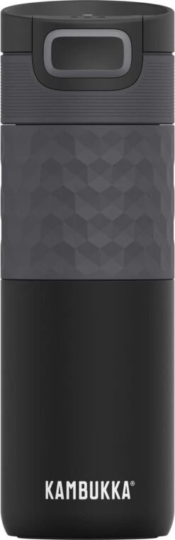 Kambukka Etna Grip Thermosbeker 500 Ml - Makkelijk Reinigen - Lekvrije Koffiebeker - Zwart -Drinken Goedkope Winkel 390x1200