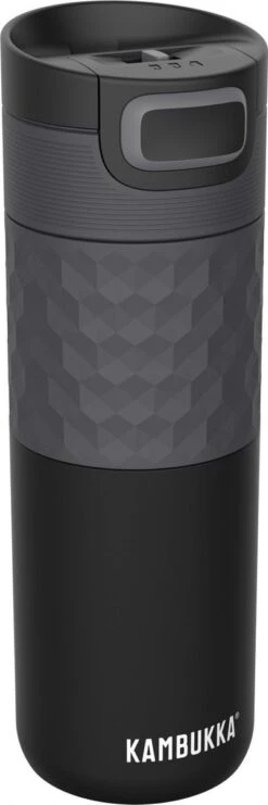 Kambukka Etna Grip Thermosbeker 500 Ml - Makkelijk Reinigen - Lekvrije Koffiebeker - Zwart -Drinken Goedkope Winkel 400x1200 4