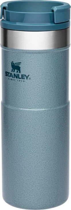 Stanley The NeverLeak™ Travel Mug 0,47L NEW - Thermosfles - Hammertone Ice -Drinken Goedkope Winkel 408x1200 1