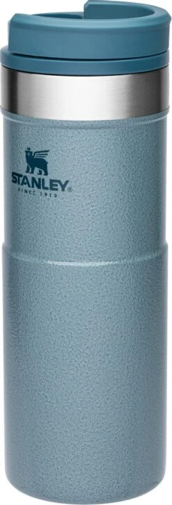 Stanley The NeverLeak™ Travel Mug 0,47L NEW - Thermosfles - Hammertone Ice -Drinken Goedkope Winkel 409x1200 1