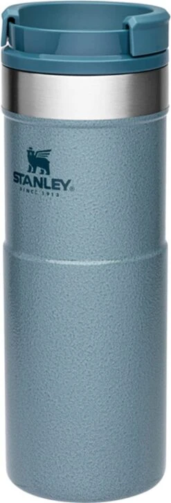 Stanley The NeverLeak™ Travel Mug 0,47L NEW - Thermosfles - Hammertone Ice -Drinken Goedkope Winkel 410x1200