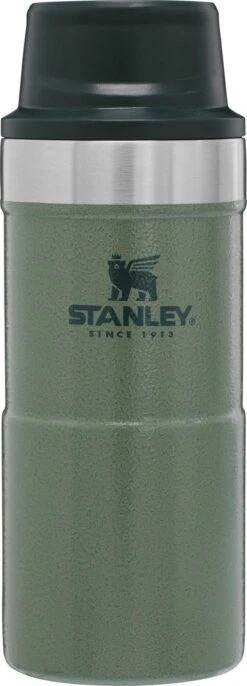 Stanley Trigger-Action Travel Mug 0.35L - Thermosfles - Hammertone Green -Drinken Goedkope Winkel 432x1200