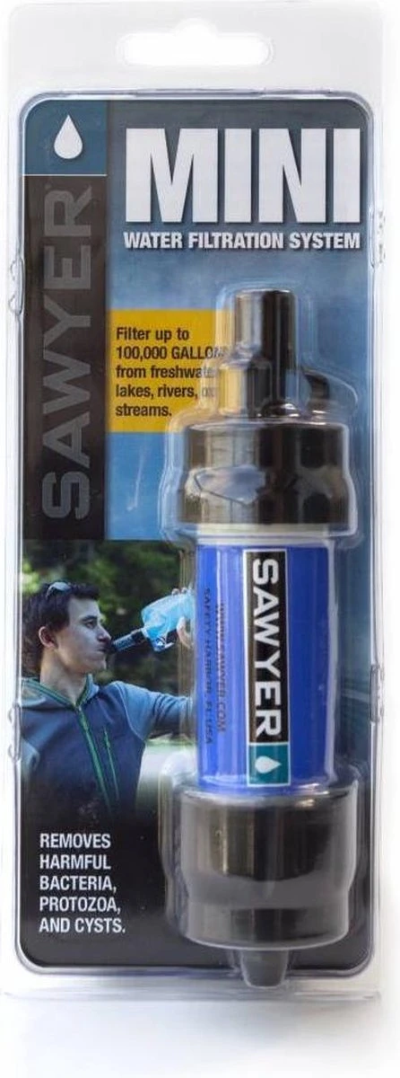 Sawyer Waterfilter SP128 - Mini - Blauw - 375.000 Liter 6 Sawyer Waterfilter SP128 - Mini - Blauw - 375.000 Liter - Afbeelding 6