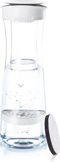 BRITA - Fill&Serve Waterfilterkaraf - 1,3L - Wit Grafiet - Inclusief 1 MicroDisc Waterfilter -Drinken Goedkope Winkel 446x1200