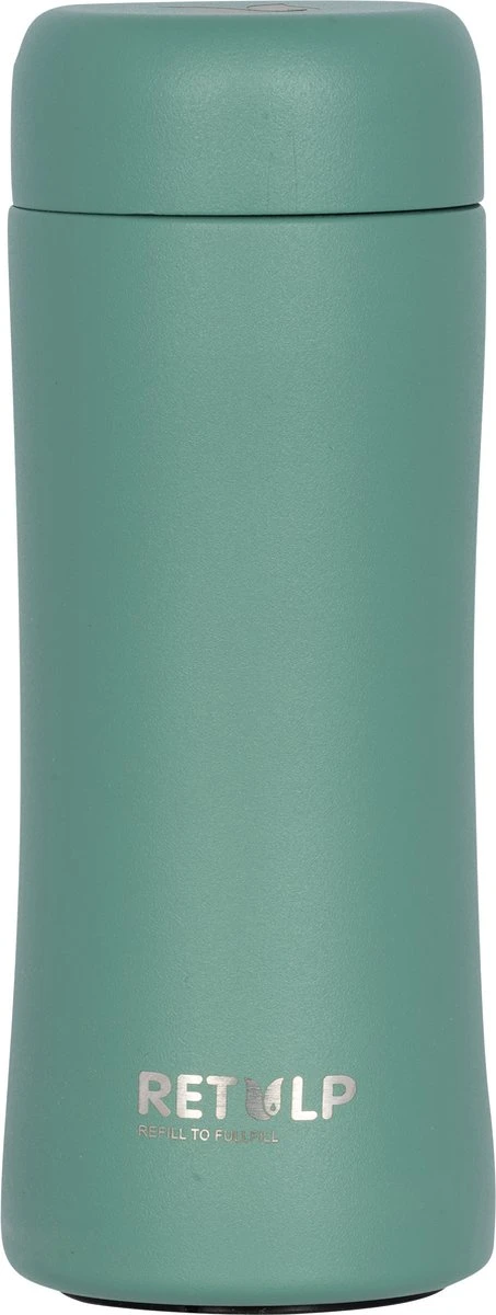 Retulp - Tumbler Thermosbeker - Teal Green - 300 Ml - Thermosfles - Groen 7 Retulp - Tumbler Thermosbeker - Teal Green - 300 Ml - Thermosfles - Groen - Afbeelding 7