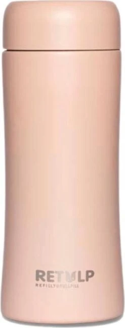 Retulp - Tumbler Thermosbeker – Champagne Pink – 300 Ml - Thermosfles - Roze -Drinken Goedkope Winkel 456x1200