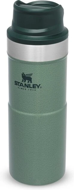Stanley Trigger-Action Travel Mug 0.35L - Thermosfles - Hammertone Green -Drinken Goedkope Winkel 467x1200