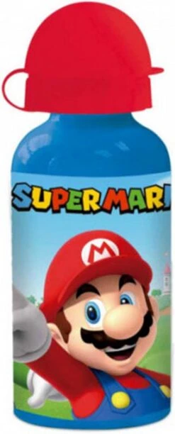 Super Mario Bros Aluminium Drinkfles - 400ml -Drinken Goedkope Winkel 484x1200 2