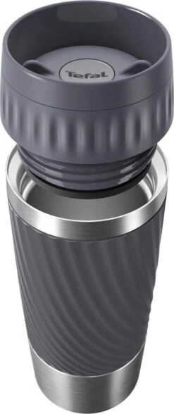 Tefal Travel Mug Easy Twist Thermobeker - Antraciet - 0,36 Liter -Drinken Goedkope Winkel 504x1200 1