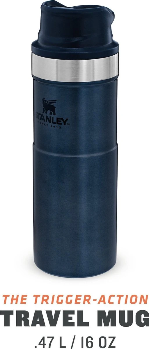 Stanley Trigger-Action Travel Mug 0.47L - Thermosfles - Nightfall 9 Stanley Trigger-Action Travel Mug 0.47L - Thermosfles - Nightfall - Afbeelding 9