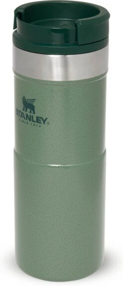 Stanley The NeverLeak™ Travel Mug 0,35L NEW - Thermosfles - Hammertone Green -Drinken Goedkope Winkel 518x1200 2