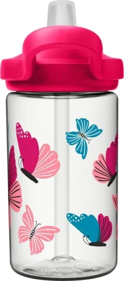 CamelBak Eddy+ Kids - Drinkfles - 400 Ml - Transparant (Colorblock Butterflies) -Drinken Goedkope Winkel 529x1200 2