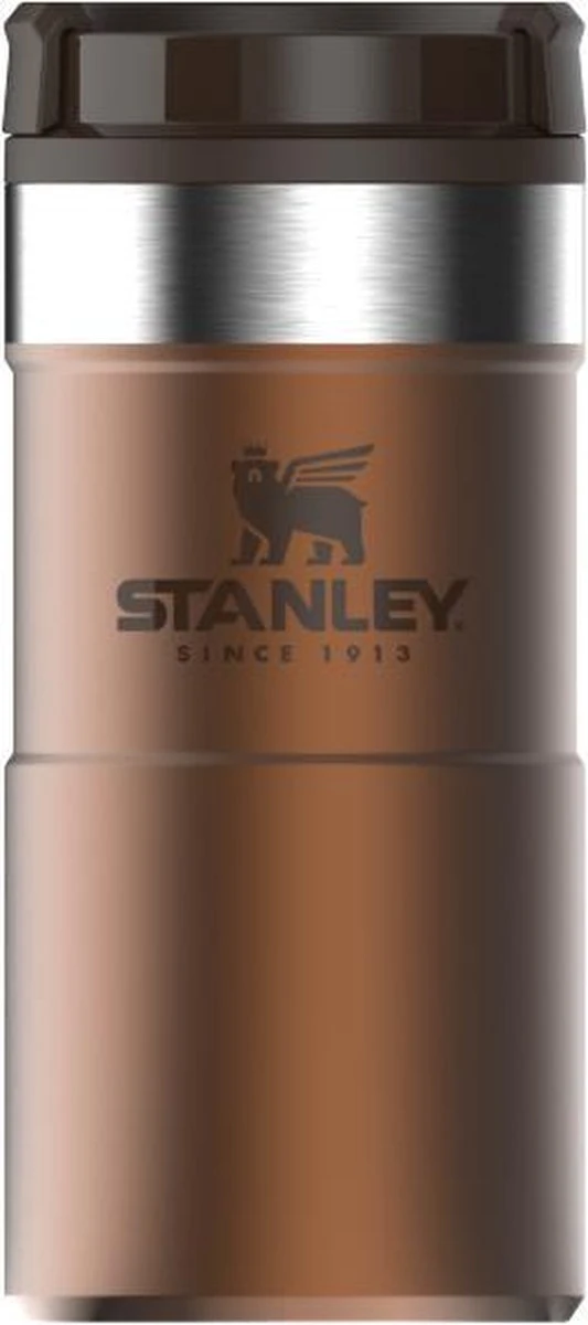 Stanley The NeverLeak™ Travel Mug 0,25L NEW - Thermosfles - Maple 1 Stanley The NeverLeak™ Travel Mug 0,25L NEW - Thermosfles - Maple