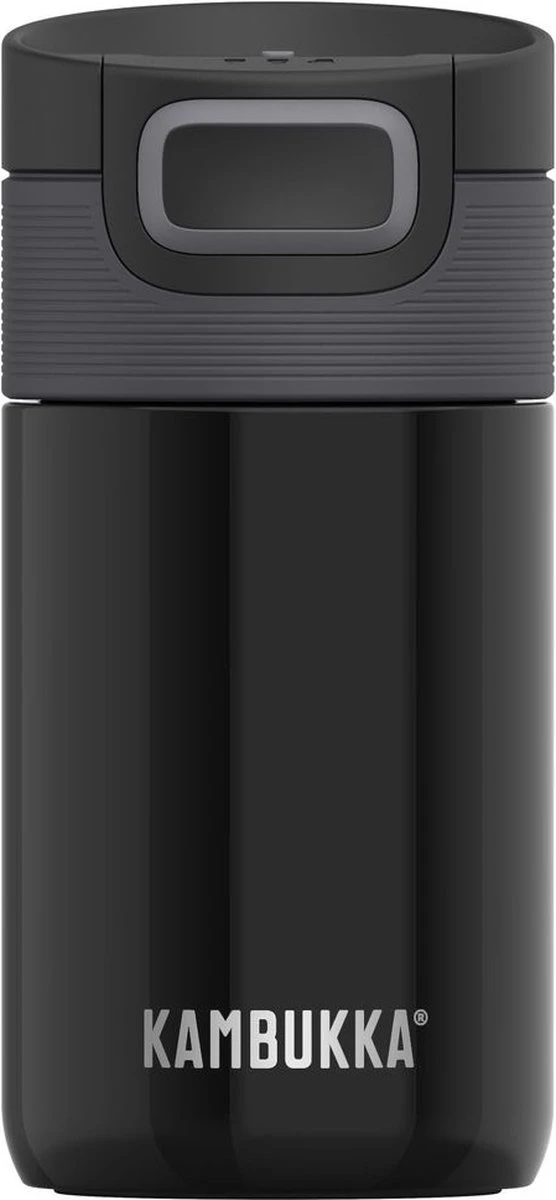 Kambukka Etna Thermosbeker 300 Ml - Makkelijk Reinigen - Lekvrije Koffiebeker - Pitch Black 10 Kambukka Etna Thermosbeker 300 Ml - Makkelijk Reinigen - Lekvrije Koffiebeker - Pitch Black - Afbeelding 10