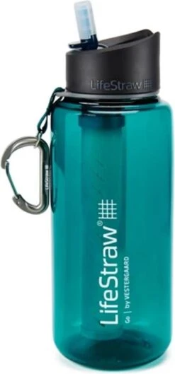 GENERIC LifeStraw Waterfilterfles Go 1 Liter - Dark Teal - Groen