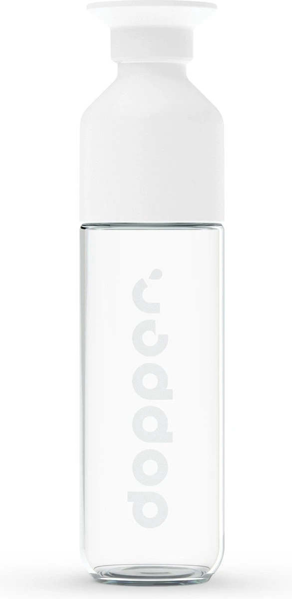 Dopper Glass Drinkfles - 400 Ml 1 Dopper Glass Drinkfles - 400 Ml