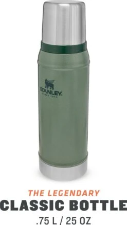 Stanley The Legendary Classic Bottle 0,75L - Thermosfles - Hammertone Green -Drinken Goedkope Winkel 677x1200 1
