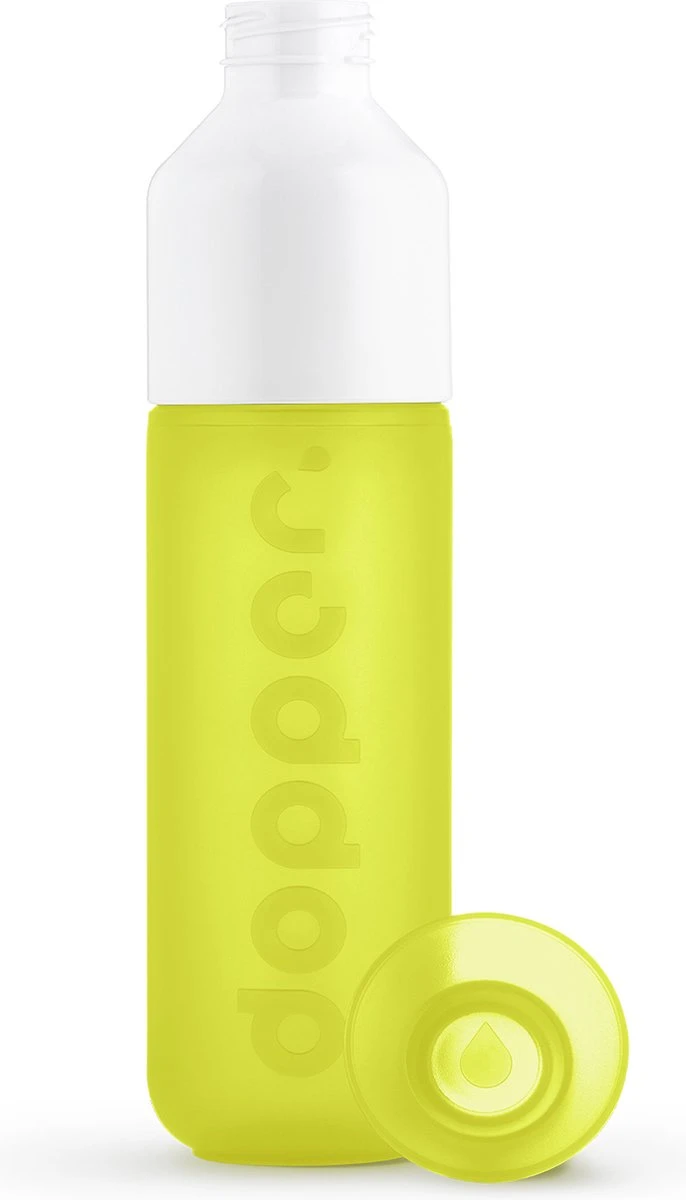 Dopper Original Drinkfles - Seahorse Lime - 450 Ml 2 Dopper Original Drinkfles - Seahorse Lime - 450 Ml - Afbeelding 2