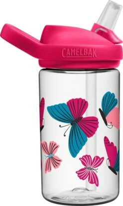 CamelBak Eddy+ Kids - Drinkfles - 400 Ml - Transparant (Colorblock Butterflies) -Drinken Goedkope Winkel 719x1200 2