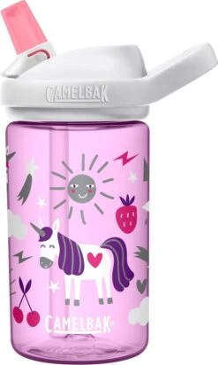 CamelBak Eddy+ Kids - Drinkfles - 400 Ml - Lila (Unicorn Party) -Drinken Goedkope Winkel 719x1200 3