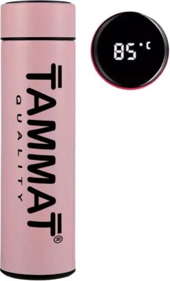 Slimme Thermosfles Met LCD Temperatuur Display - Curver Isolatiefles 0,5 Liter - Dubbelwandige Thermosfles - Thermosbeker - Isoleerfles - Thermoskan - Travel Mug - Bidon Drinkfles - Koffiebeker - Drinkflessen - RVS - Smart Thermos - Metaal -Drinken Goedkope Winkel 726x1200