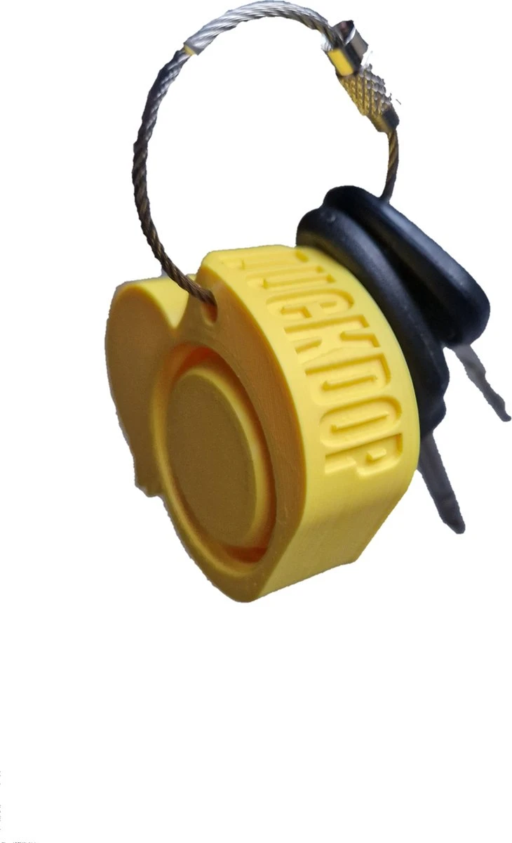 DuckDop® Original - Festival Dop - Universele Flessendop - Inclusief Grote Sleutelhanger - Sta Nooit Meer In Je Eendje - Meerdere Kleuren Beschikbaar 3 DuckDop® Original - Festival Dop - Universele Flessendop - Inclusief Grote Sleutelhanger - Sta Nooit Meer In Je Eendje - Meerdere Kleuren Beschikbaar - Afbeelding 3