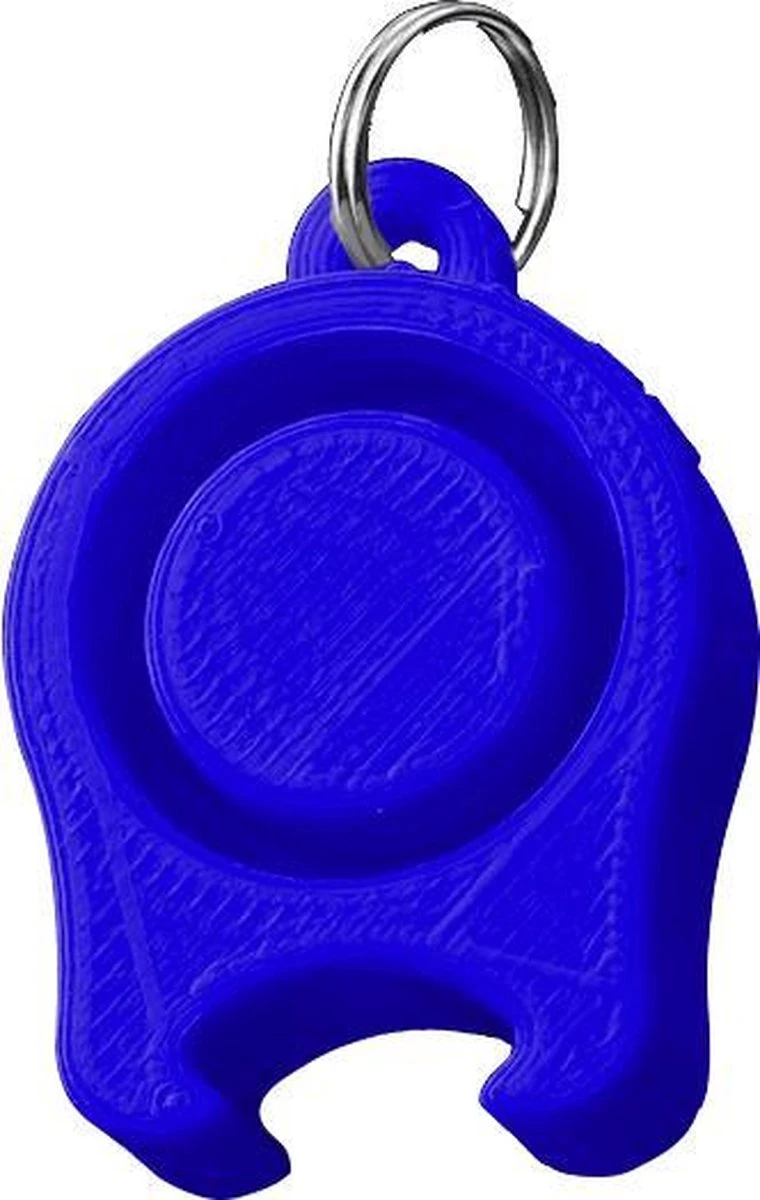 Festicap® Plus - Original Blue - Universele Festival Dop & Opener - Blauw 1 Festicap® Plus - Original Blue - Universele Festival Dop & Opener - Blauw