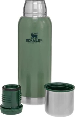 Stanley The Stainless Steel Vacuum Bottle 1,0L - Thermosfles - Hammertone Green -Drinken Goedkope Winkel 772x1200 3