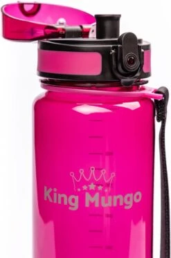 1 Liter Drinkfles - Vaatwasserbestendig - Sport Bidon Drinkbus King Mungo 1000ml Paars/rood -Drinken Goedkope Winkel 794x1200 1