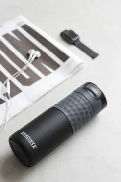 Kambukka Etna Grip Thermosbeker 500 Ml - Makkelijk Reinigen - Lekvrije Koffiebeker - Zwart -Drinken Goedkope Winkel 800x1200 21